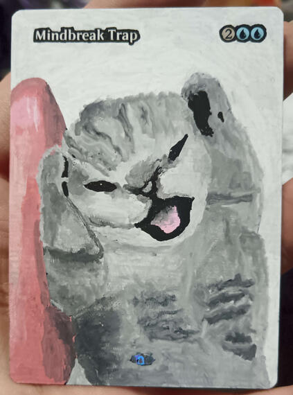Distressed cat Mindbreak Trap £75Untitled