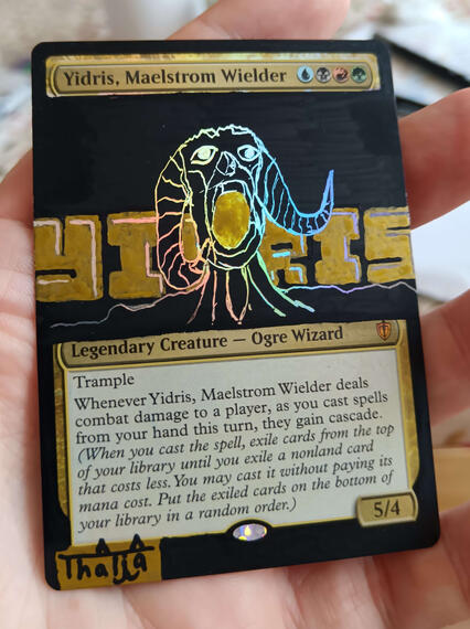 Yidris alter, commission