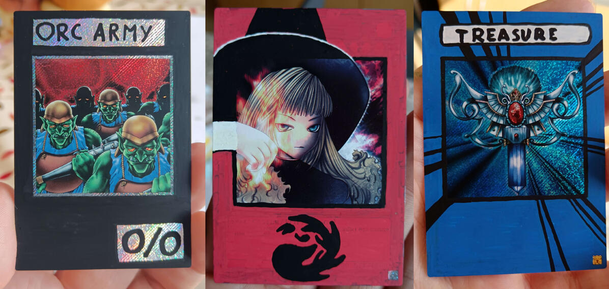 Yugioh tokens, commission